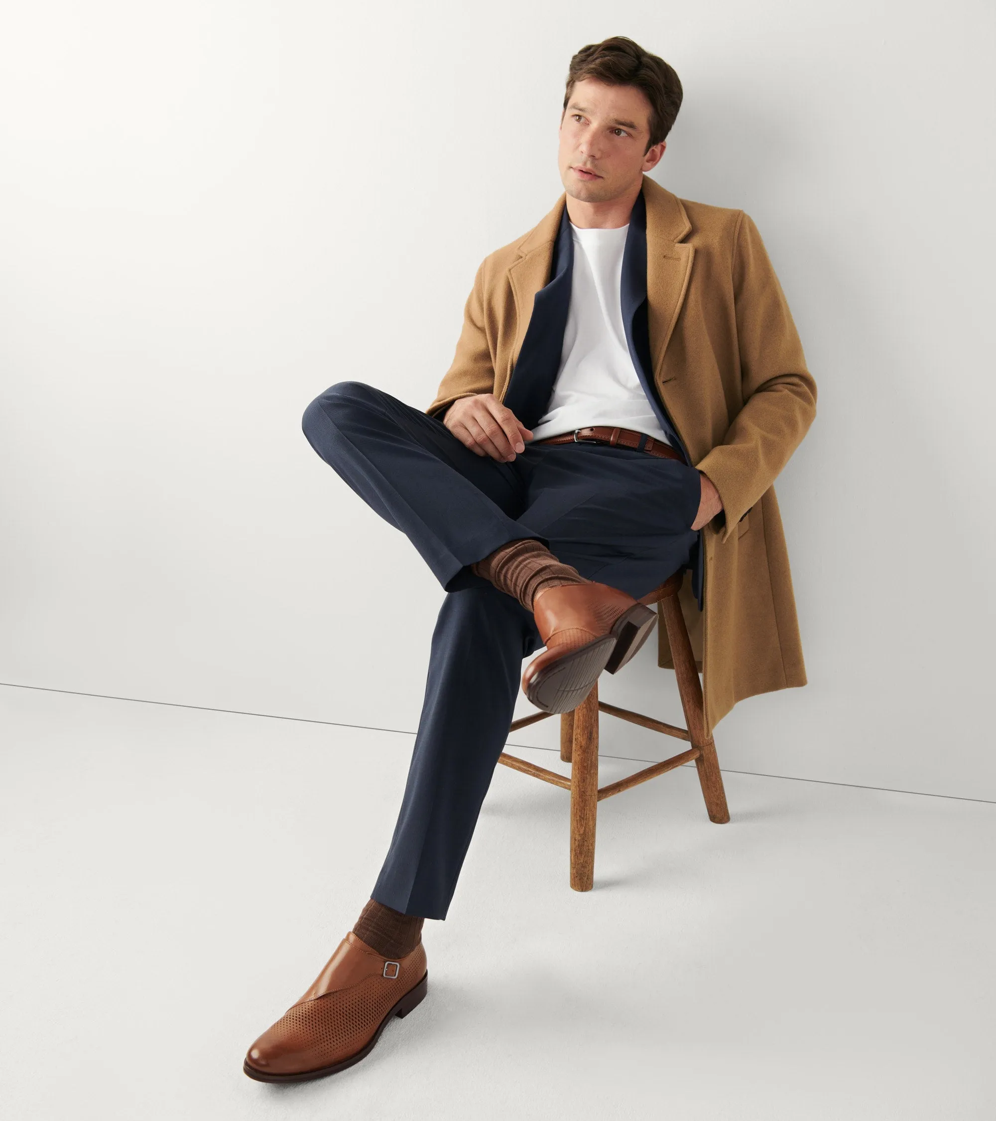 კაცის Washington Grand Laser Wingtip Oxfords