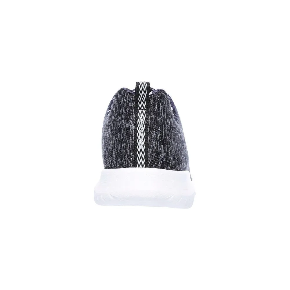 12834 Black White Ultra Flex Skechers