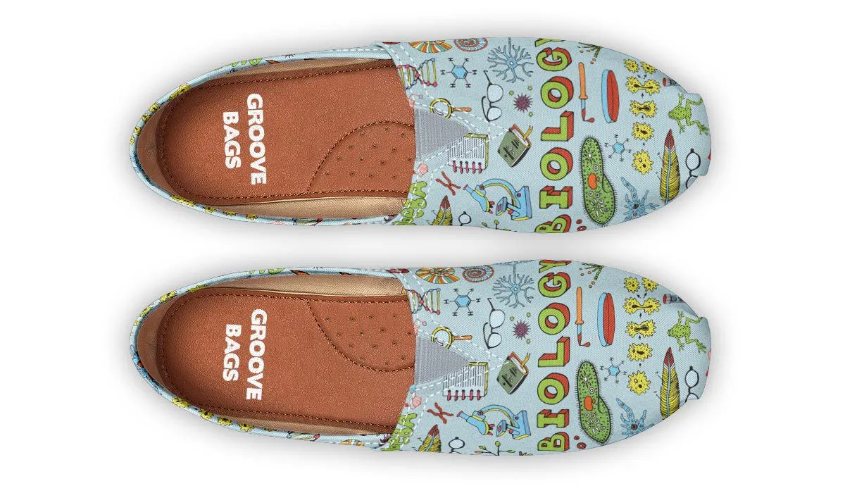 Biology Doodle Casual Shoes