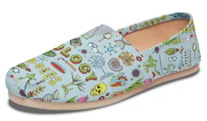 Biology Doodle Casual Shoes