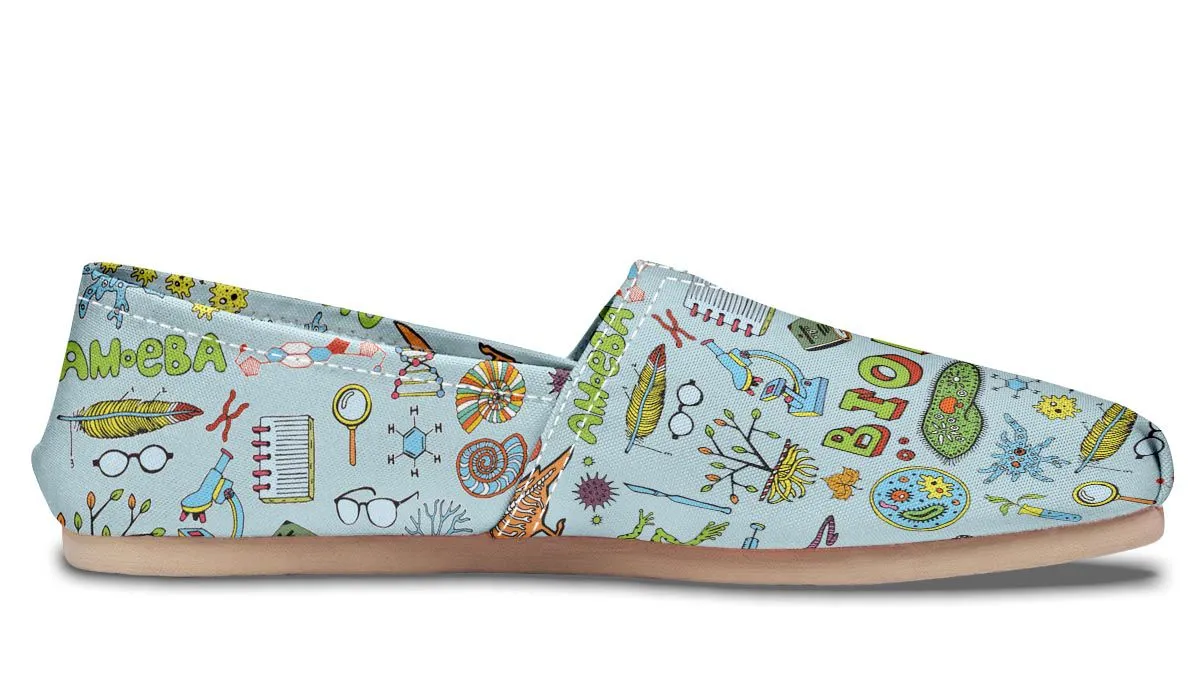 Biology Doodle Casual Shoes