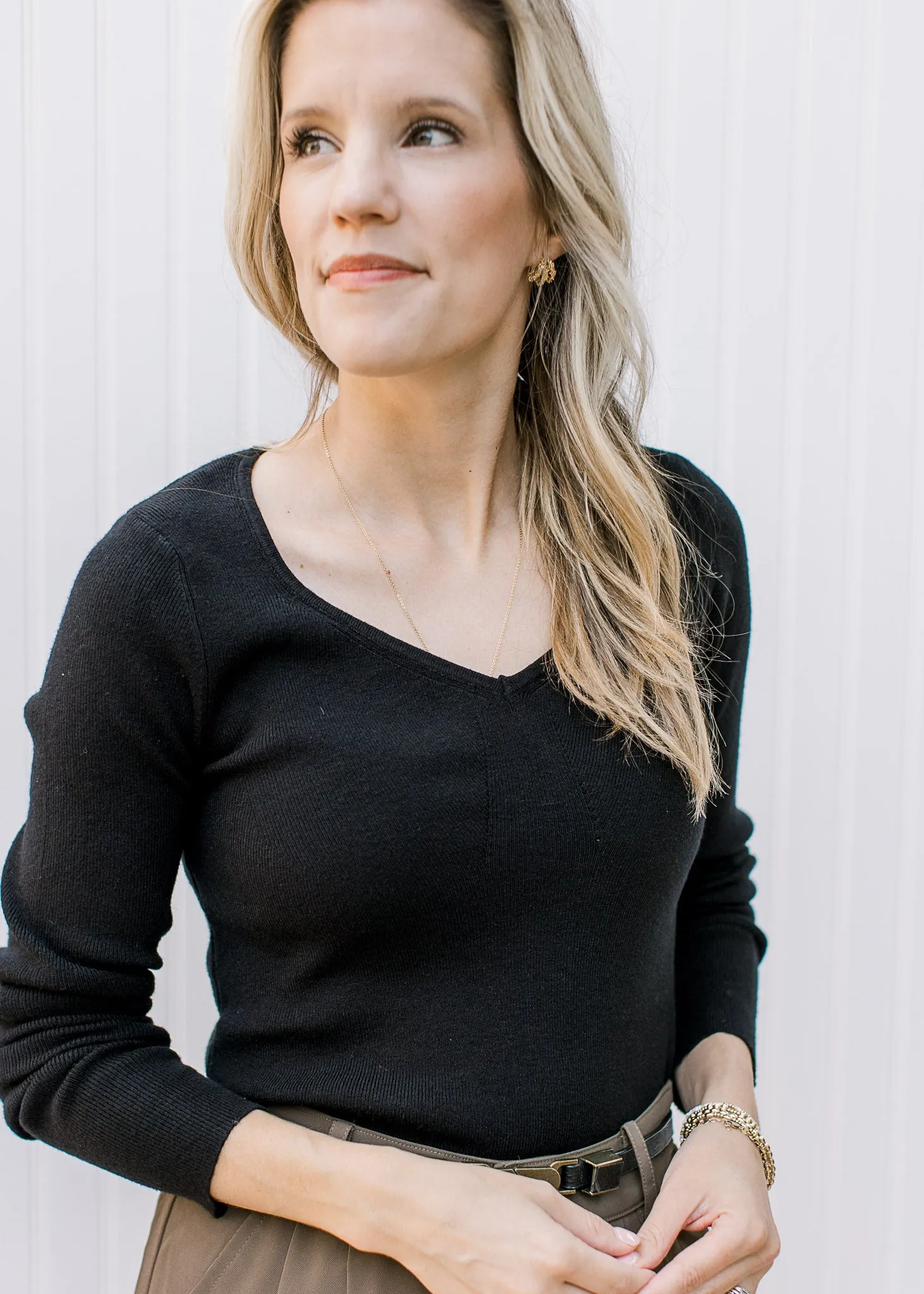 Black Layering Sweater B