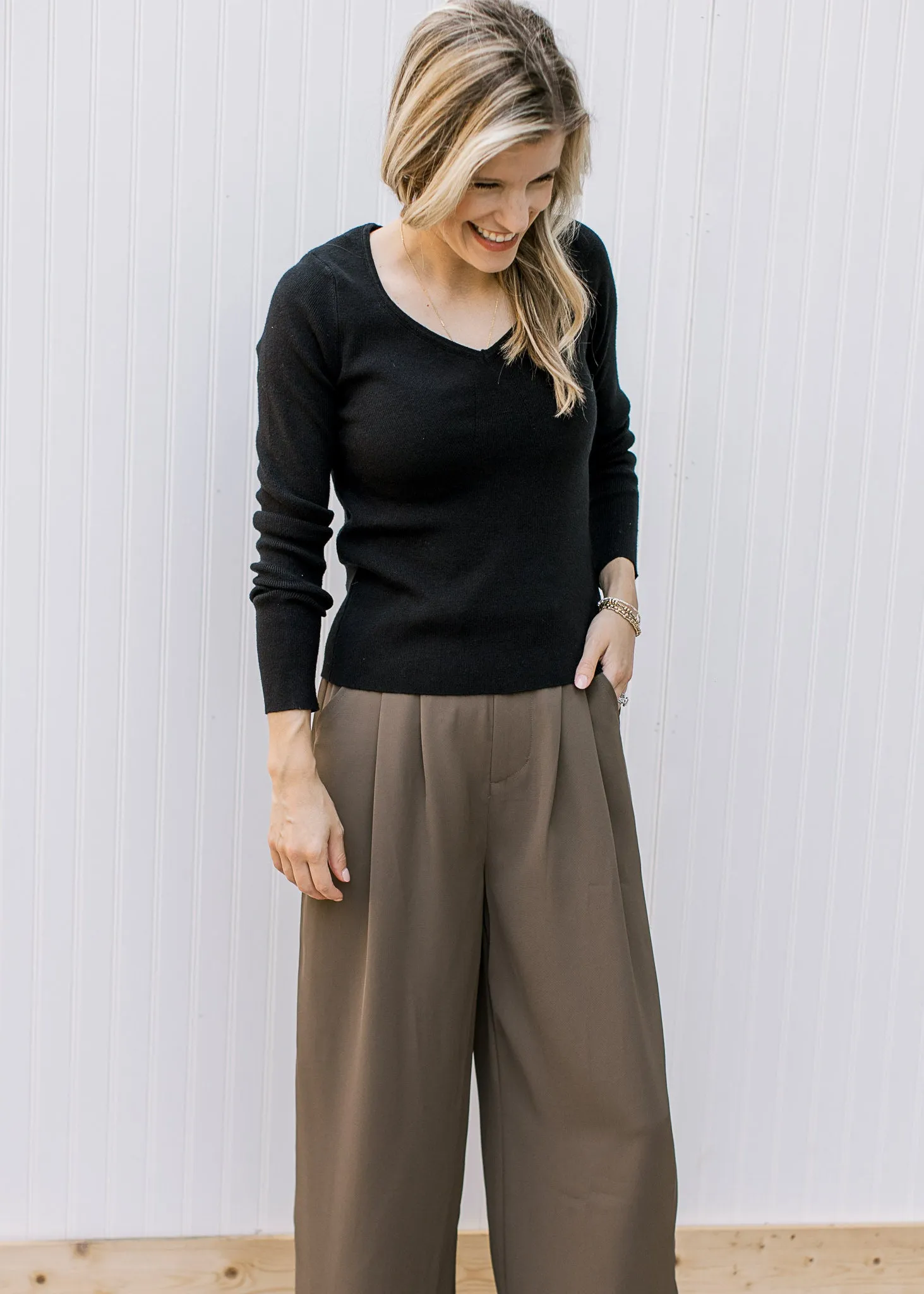 Black Layering Sweater B