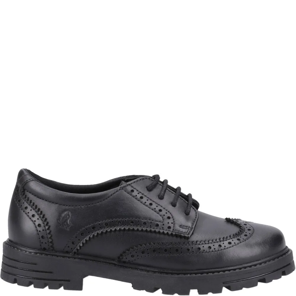 Black Maxine XL Senior School Shoes