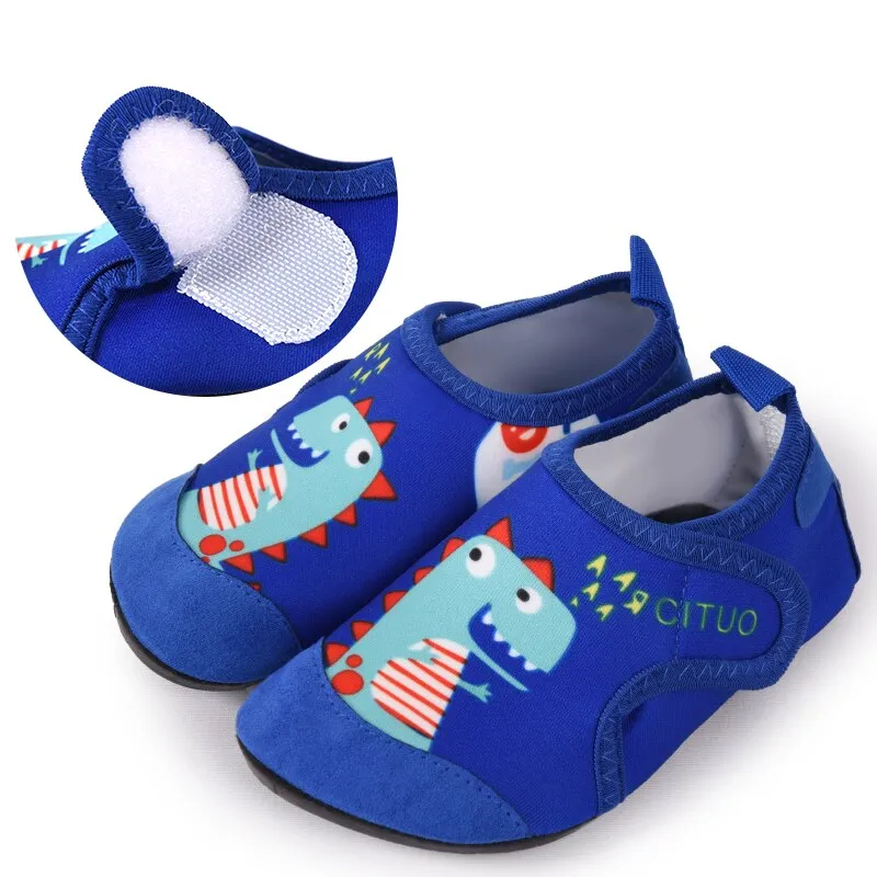 Cartoon Kids Sock Shoes Comfy Indoor Slippers