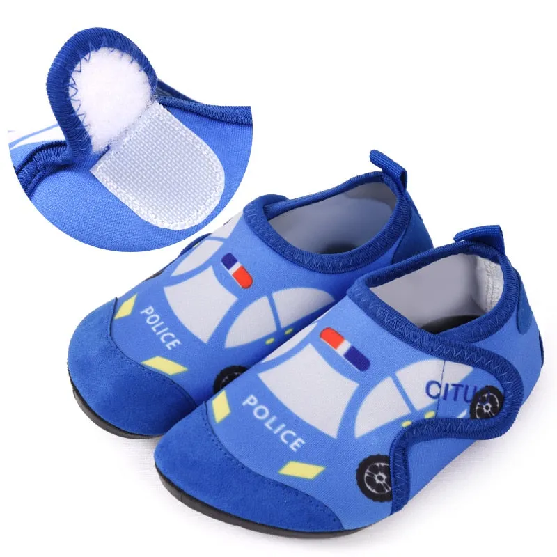 Cartoon Kids Sock Shoes Comfy Indoor Slippers