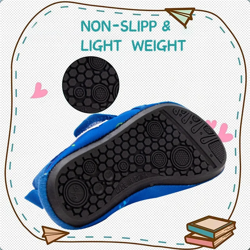 Cartoon Kids Sock Shoes Comfy Indoor Slippers
