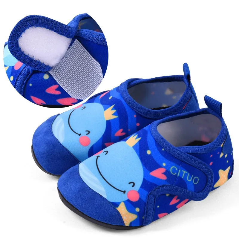 Cartoon Kids Sock Shoes Comfy Indoor Slippers