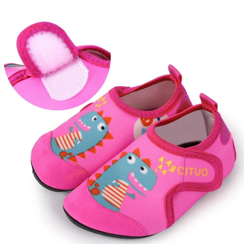 Cartoon Kids Sock Shoes Comfy Indoor Slippers