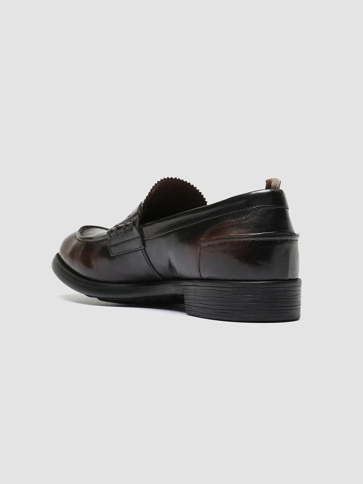 CHRONICLE 056 - Burgundy Leather Penny Loafers