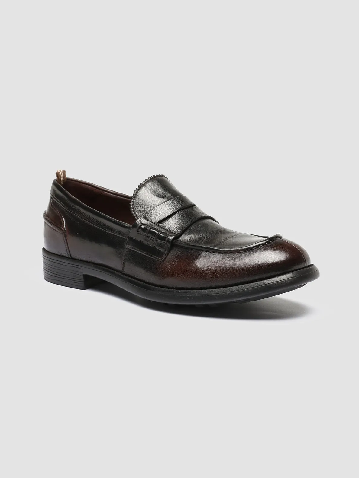 CHRONICLE 056 - Burgundy Leather Penny Loafers