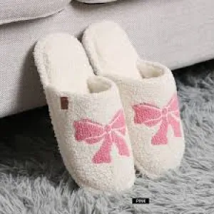 ComfyLuxe Bow Comfy Slippers