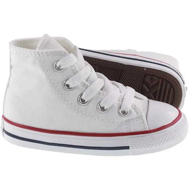 Converse Shoes Infants Chuck Taylor All Star Hi Optical White