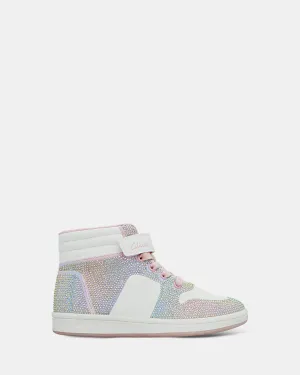 Danika Hi  White/Rainbow