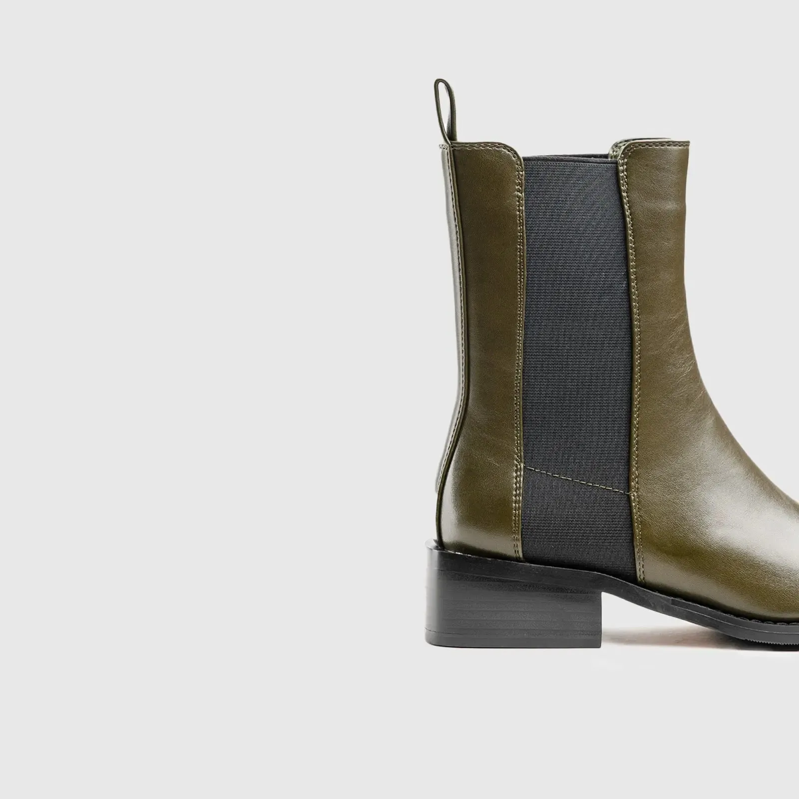Dress Ankle Boots Green Car009