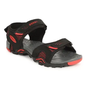 Eeken ESDGO4509S Black Stylish Lightweight Daily Wear Sports Sandals For Men