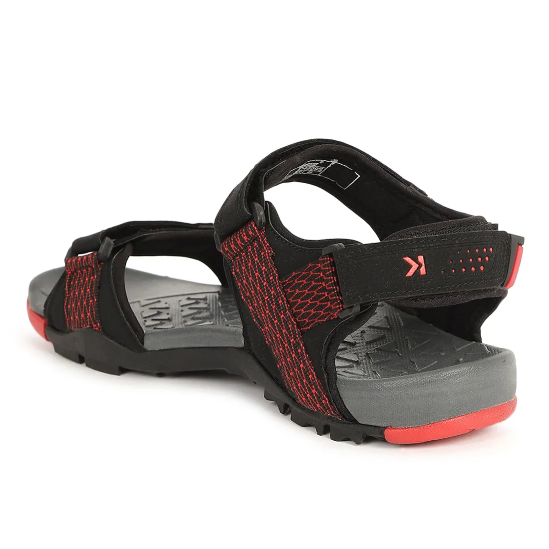 Eeken ESDGO4509S Black Stylish Lightweight Daily Wear Sports Sandals For Men