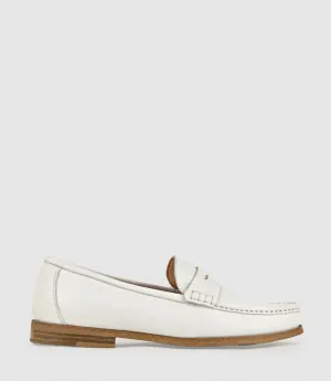 HUGO Penny Loafer in White