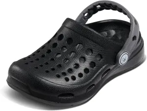Joybees Kids Active Clog - Clogs for Kids, Rubber Shoe for Girls and Boys, Slip On Foam Sandals, Water Shoes with Strap for Toddlers and Children Size C4-J5