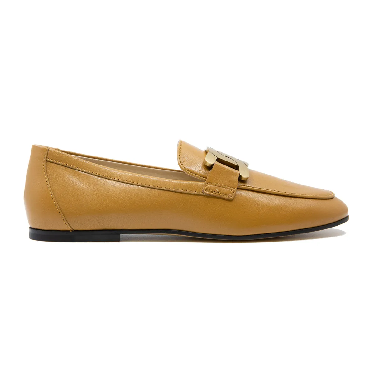 Kate Chain Leather Loafers