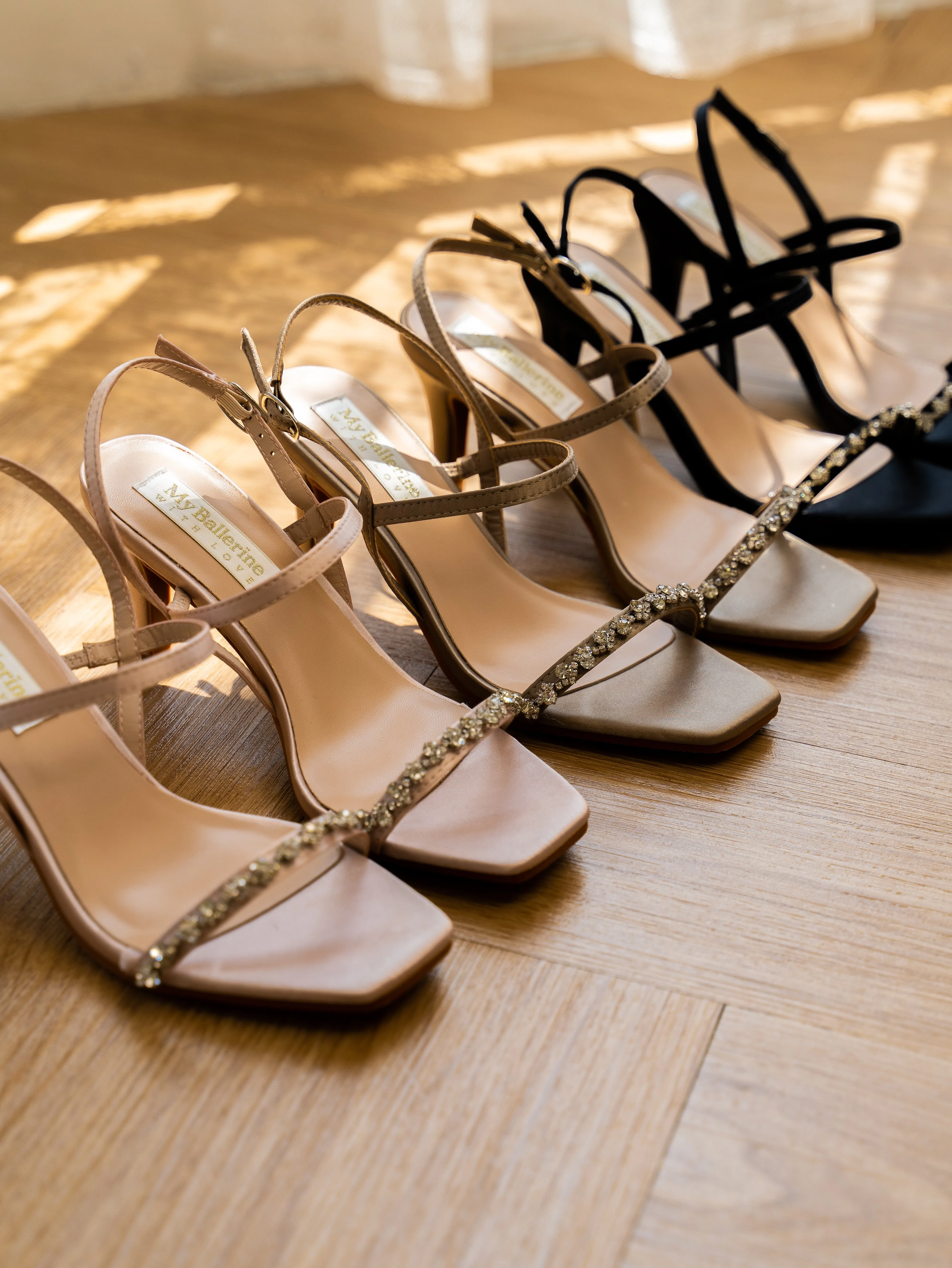 Kristine Comfy Heels In Black