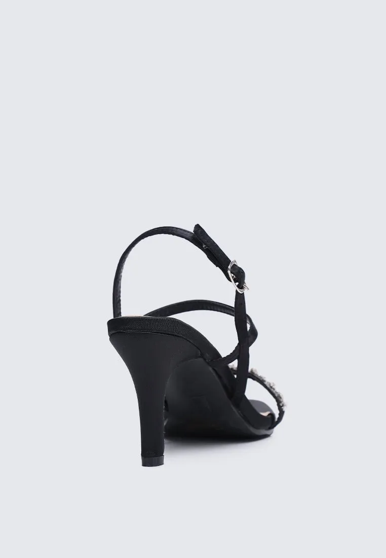 Kristine Comfy Heels In Black