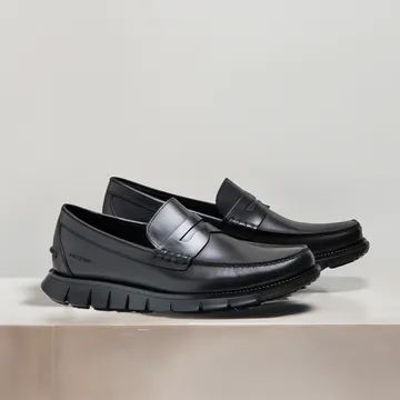 Luxury Edition - Artisian Made Black Italian Leather Worthing Loafers