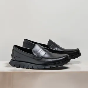 Luxury Edition - Artisian Made Black Italian Leather Worthing Loafers