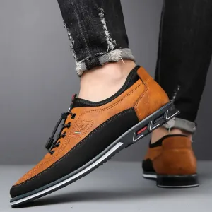 Men's Comfortable Leather Oxford Shoes