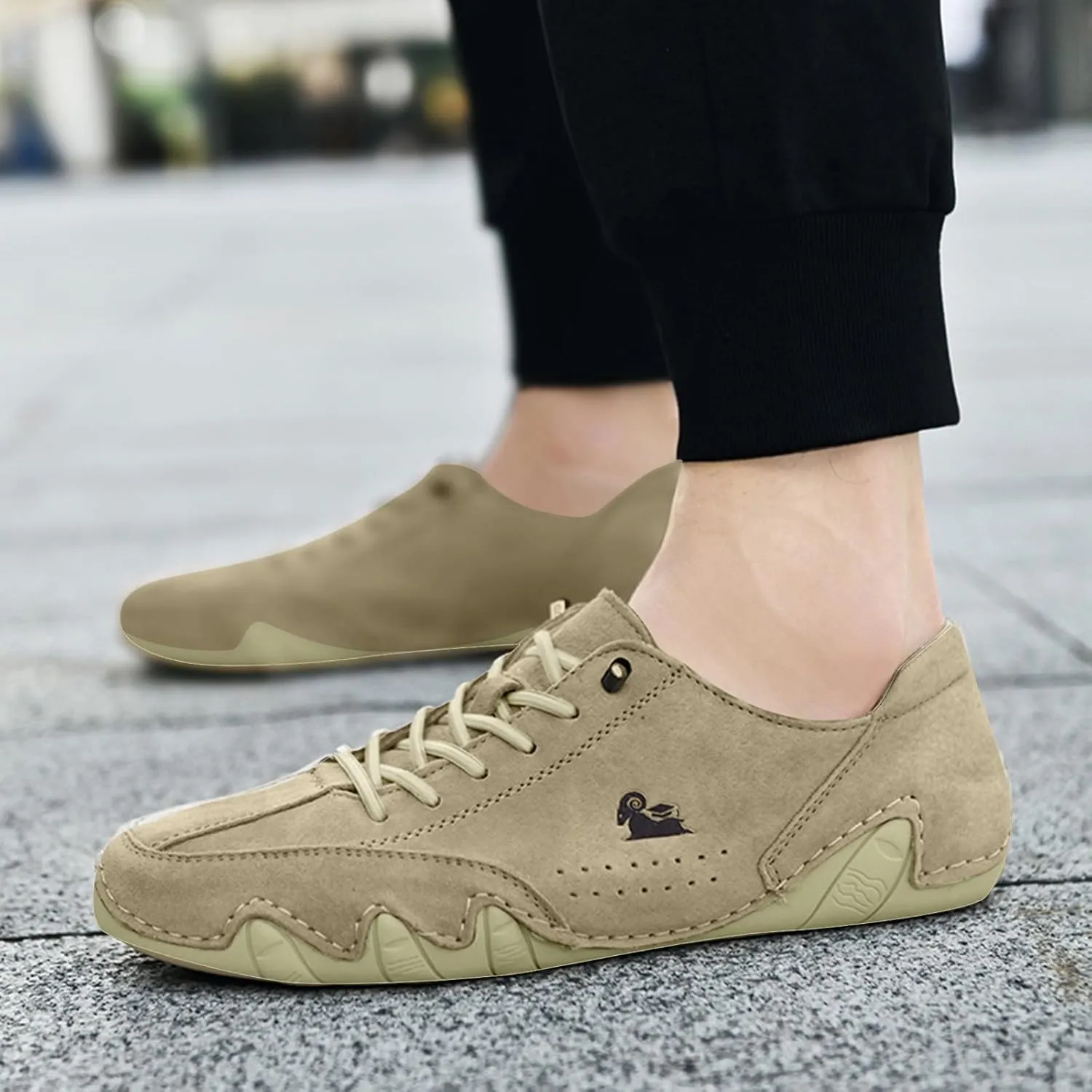 Men's Fashion Versatile Walking Shoes Breathable Casual Comfortable Walking Sneaker Non Slip Barefoot Sneaker