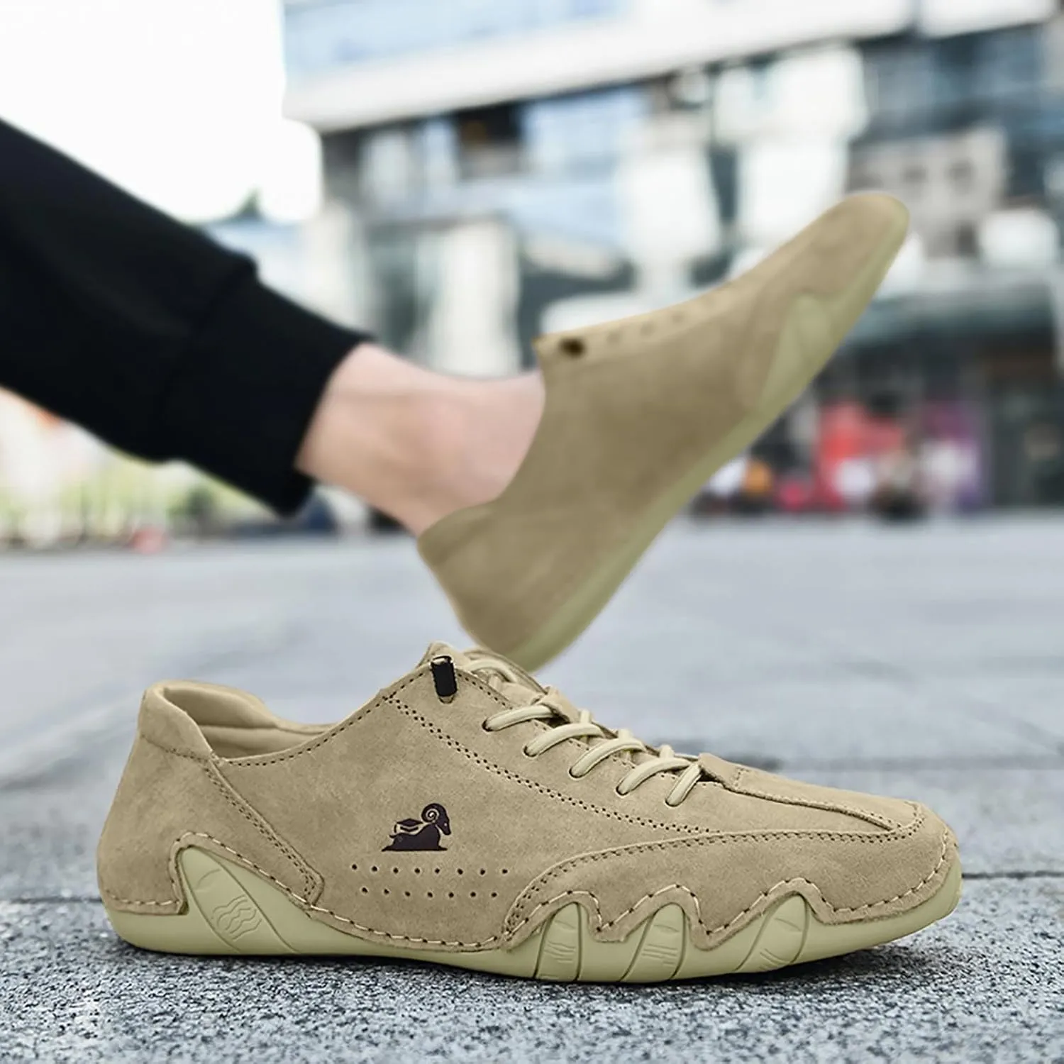 Men's Fashion Versatile Walking Shoes Breathable Casual Comfortable Walking Sneaker Non Slip Barefoot Sneaker