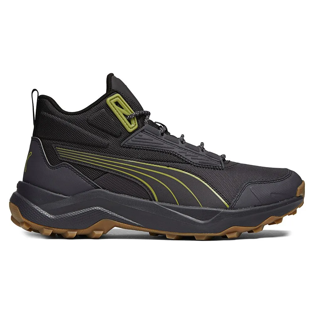 Men's Obstruct Profoam Mid Top Trail Puma sneakers, gray