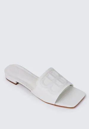 Michelle Comfy Sandals In White