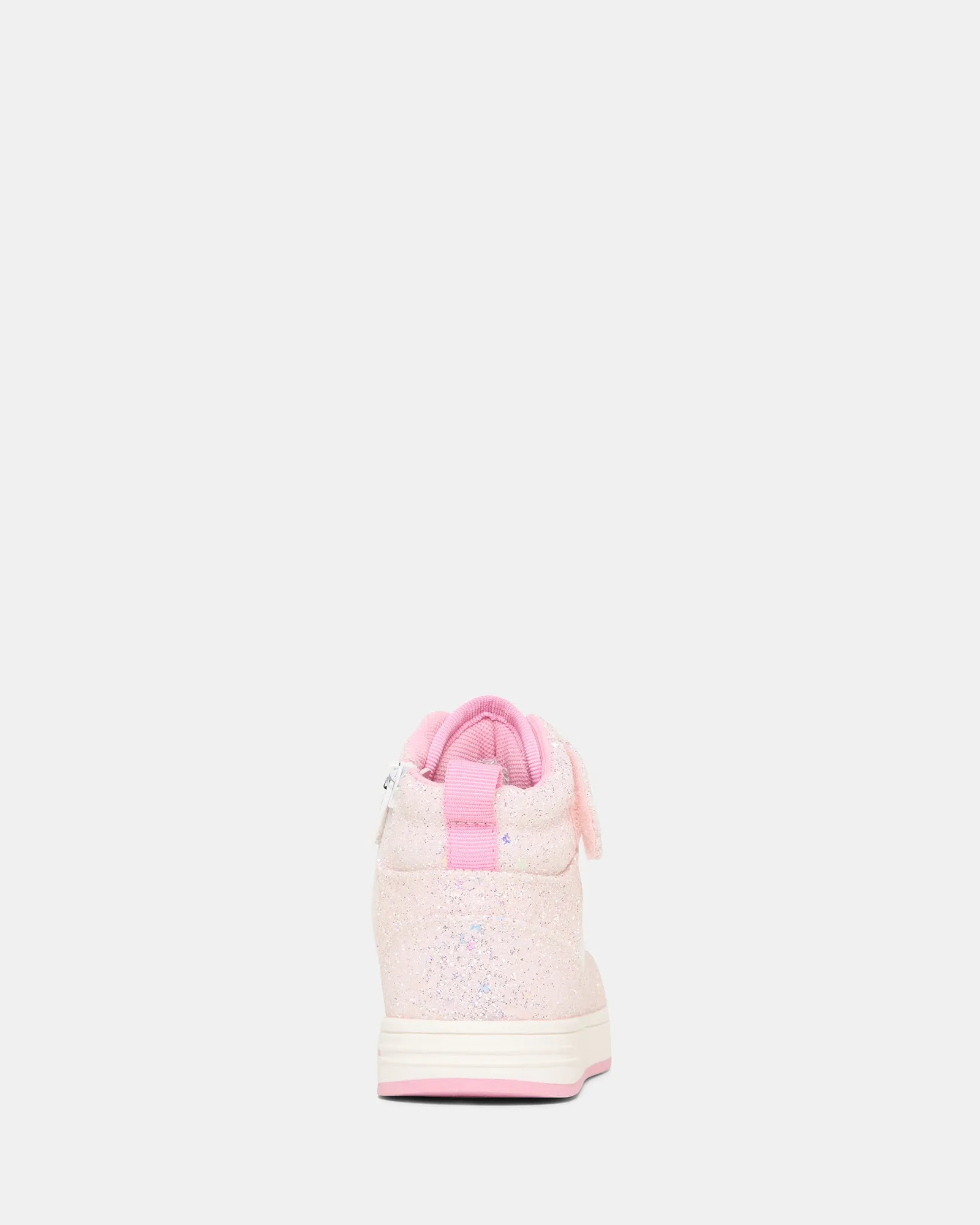 Miley White/Pink Glitter