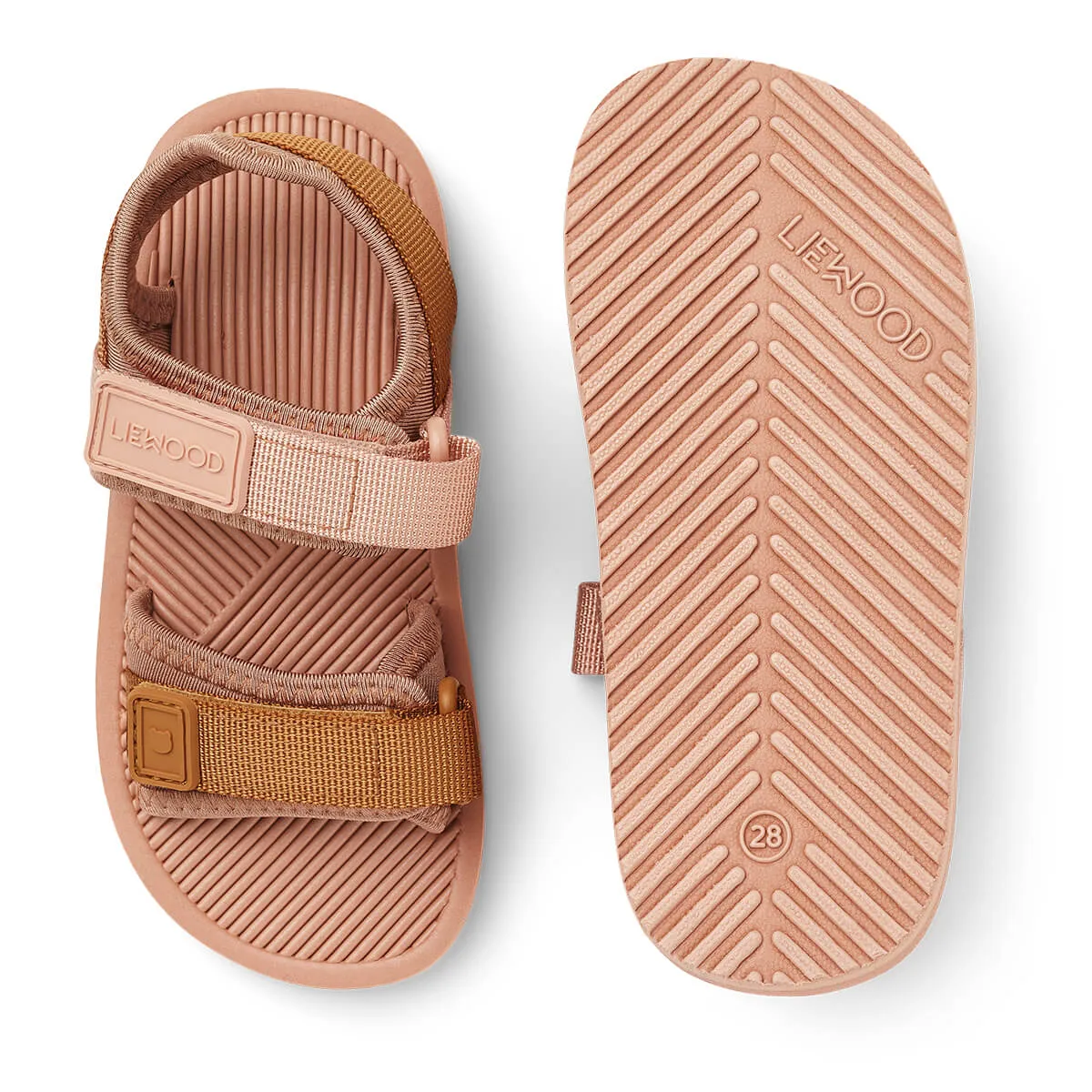 Monty Sandals in Rose Mix by Liewood