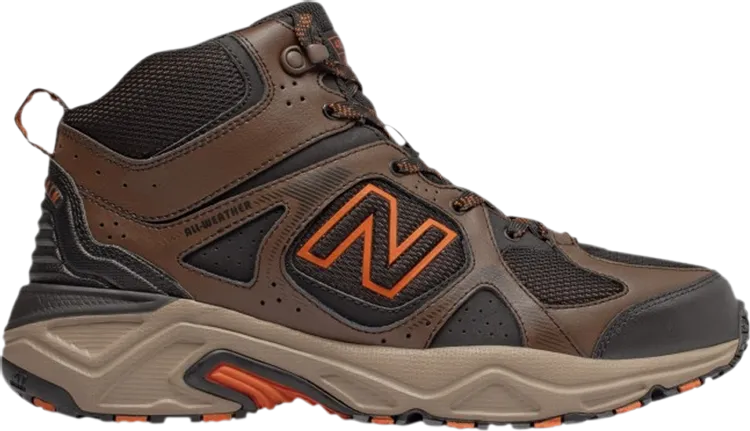 New Balance 481v3 Mid Trail Runner 4E Wide 'Brown'