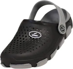 Norty BOY SIZES 12-4 CLOG BLACK