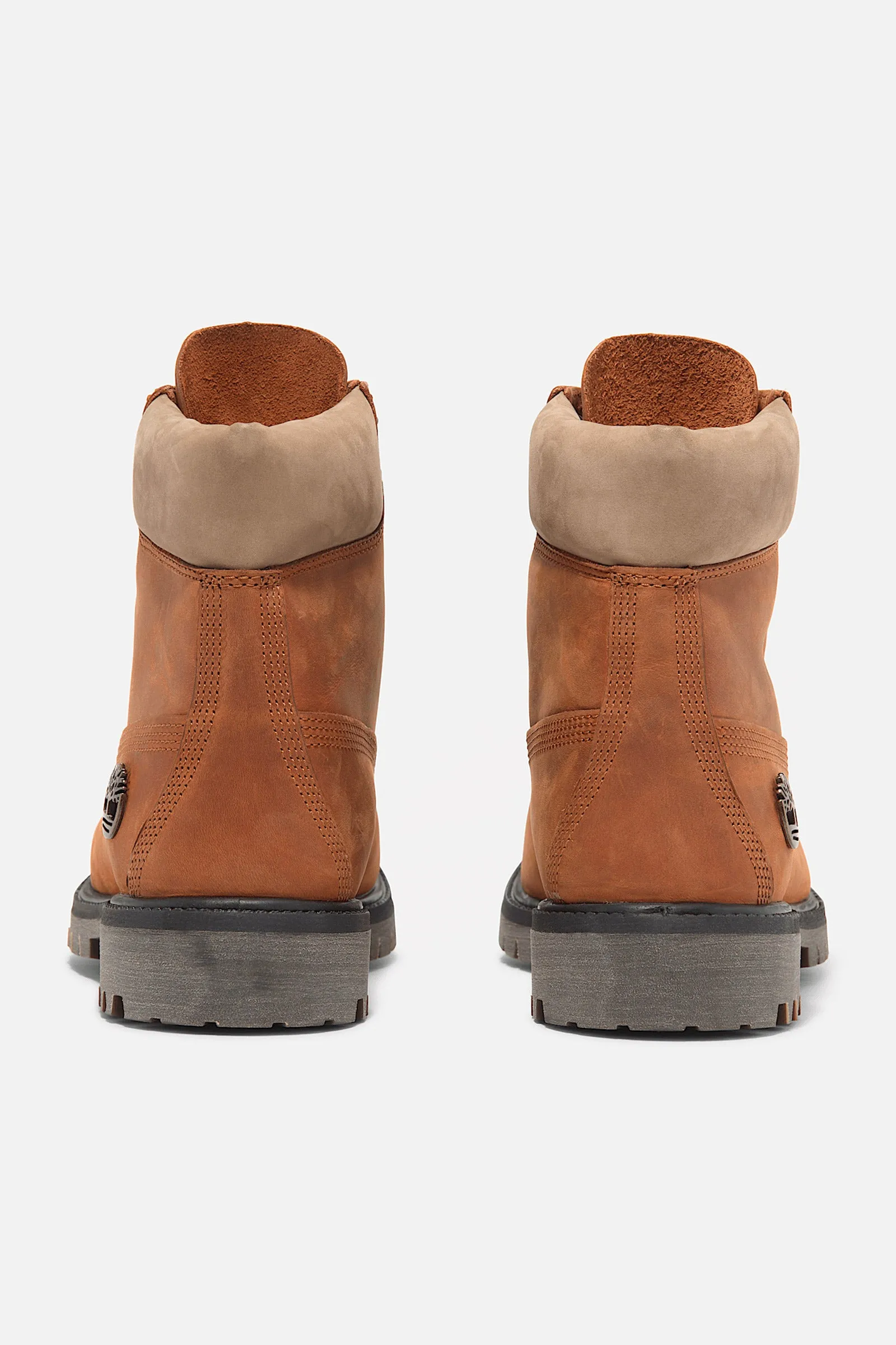 Premium 6-Inch Lace-Up Waterproof Boot Orange Full Grain