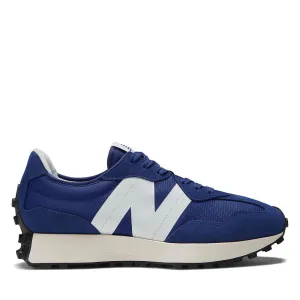 Scarpe Uomo NEW BALANCE Sneakers 327 in Suede e Mesh colore Victoria Blue