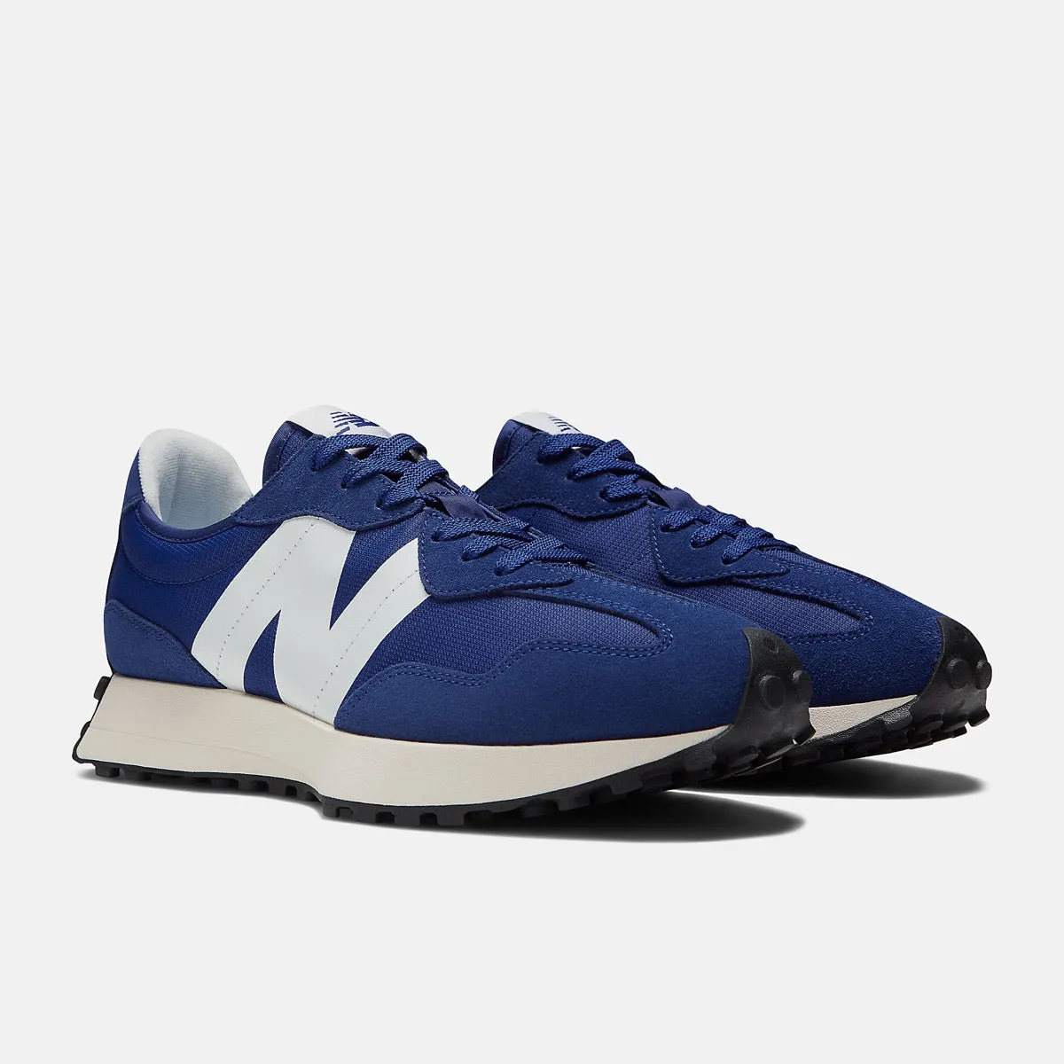 Scarpe Uomo NEW BALANCE Sneakers 327 in Suede e Mesh colore Victoria Blue