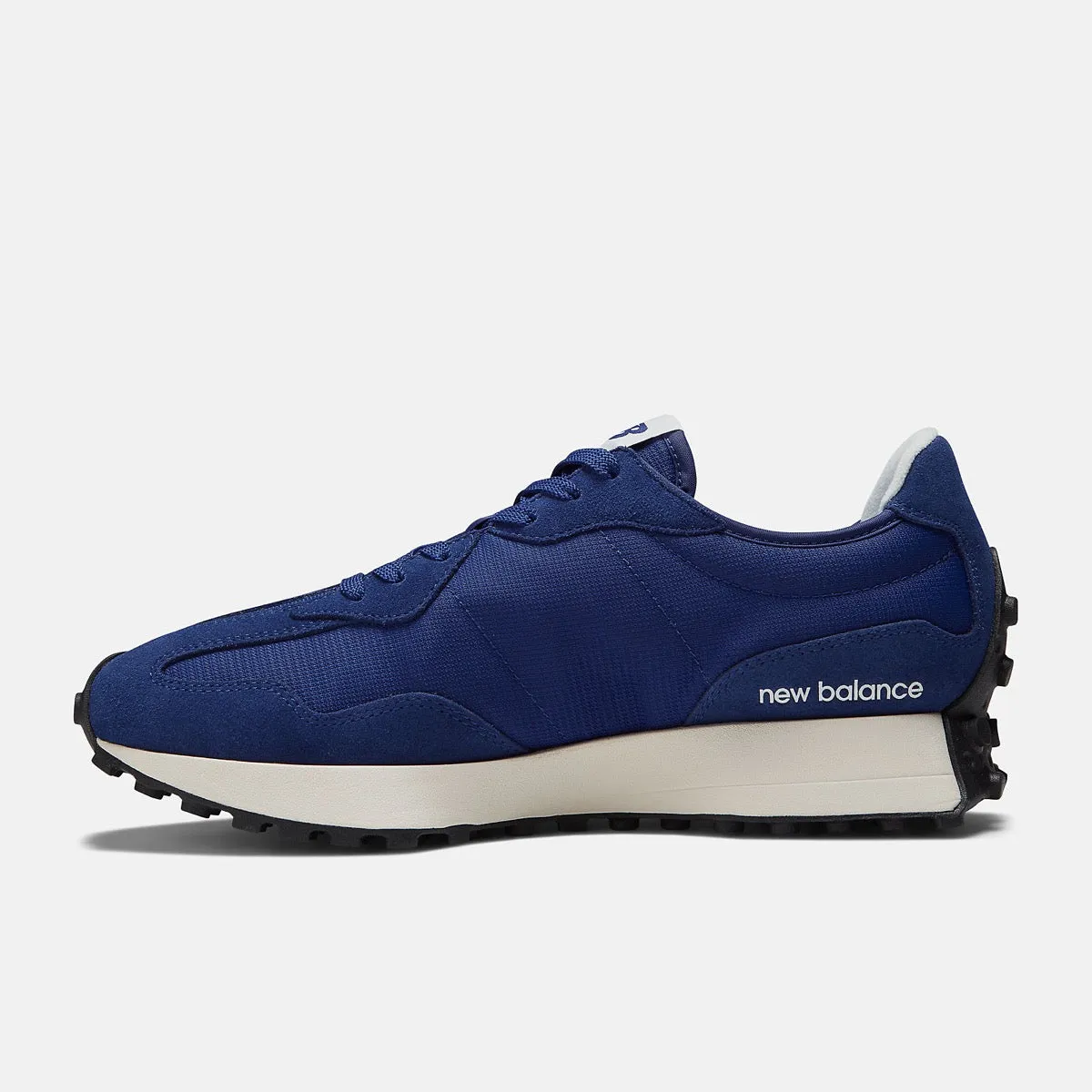 Scarpe Uomo NEW BALANCE Sneakers 327 in Suede e Mesh colore Victoria Blue