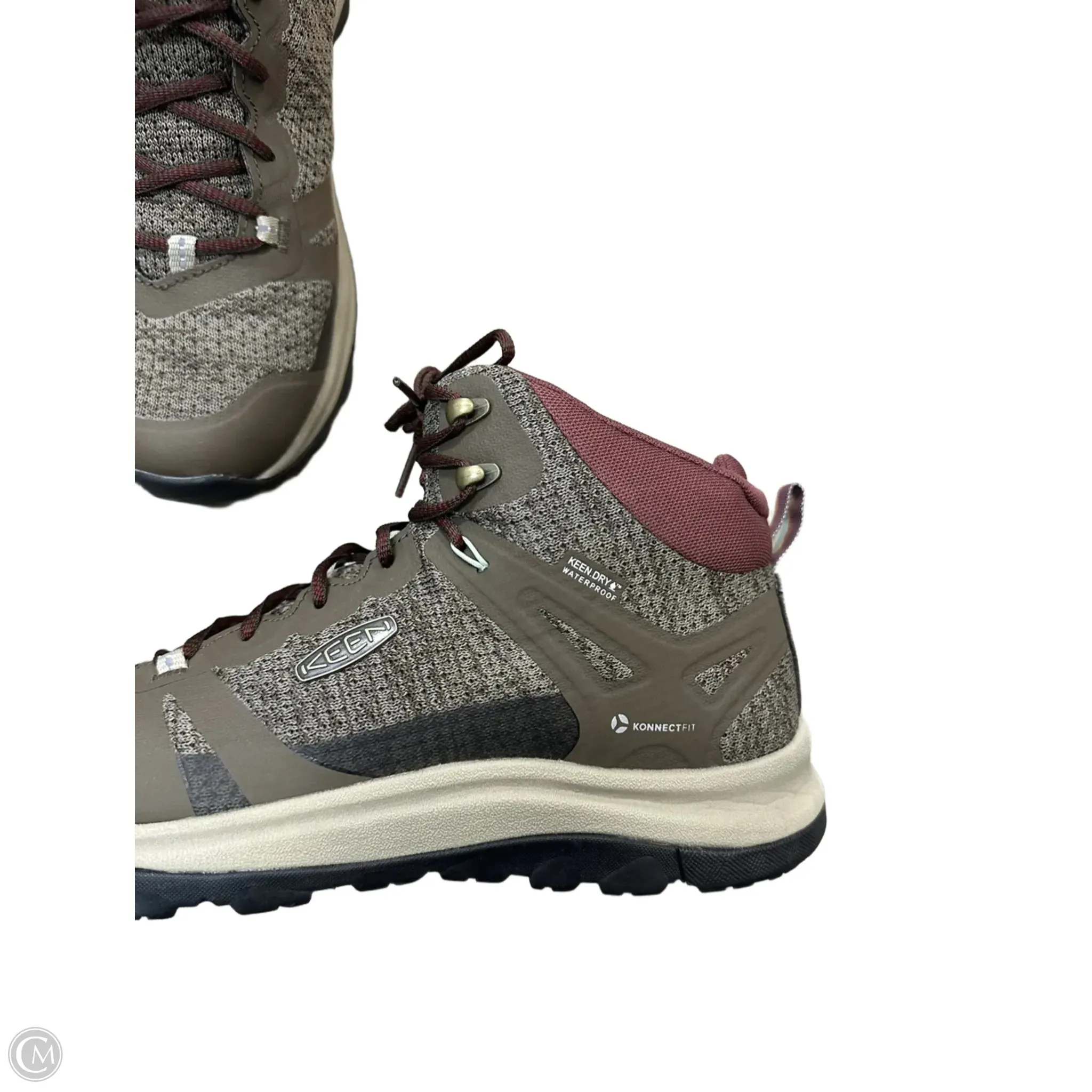 Shoes Hiking By Keen In Brown, Size: 9.5