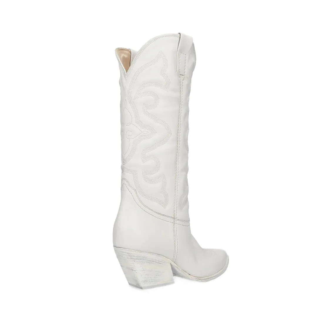 STEVE MADDEN Leather WEST Cowboy Boot