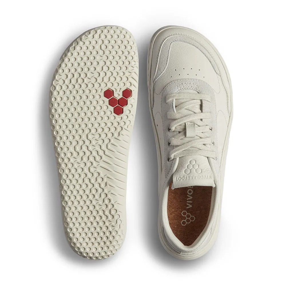 Vivobarefoot Gobi Sneaker Leather (Mens) - Limestone