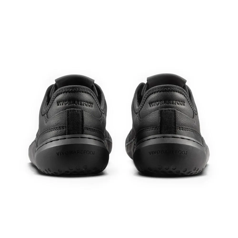 Vivobarefoot Gobi Sneaker Leather (Womens) - Obsidian