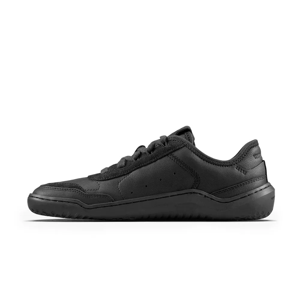 Vivobarefoot Gobi Sneaker Leather (Womens) - Obsidian