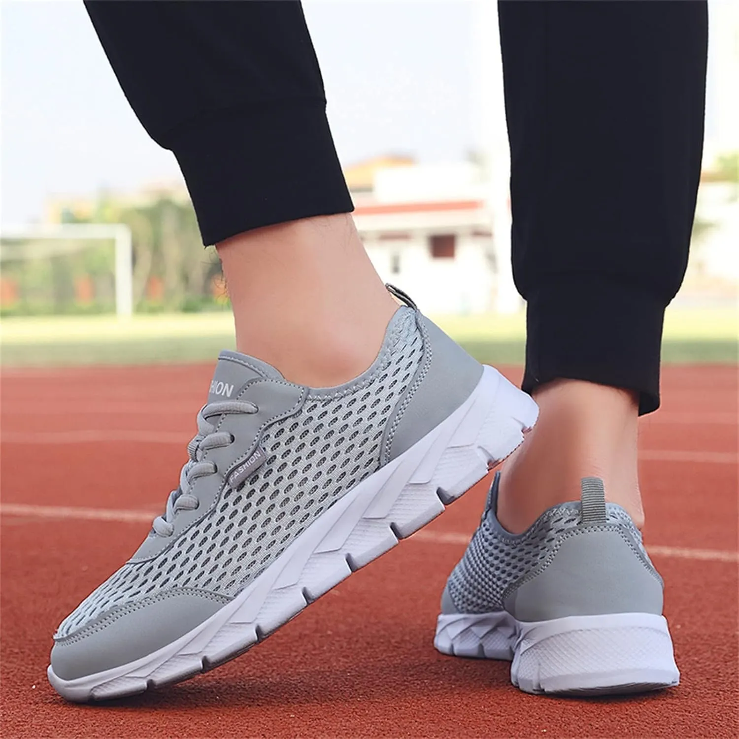Womens Walking Shoes Lace Up Lightweight Memory Foam Cheer Tennis Shoes Men Slip On Slip On Shoes Casual Slip On Sneakers Waterproof Tennis Shoe Trainers Shoe