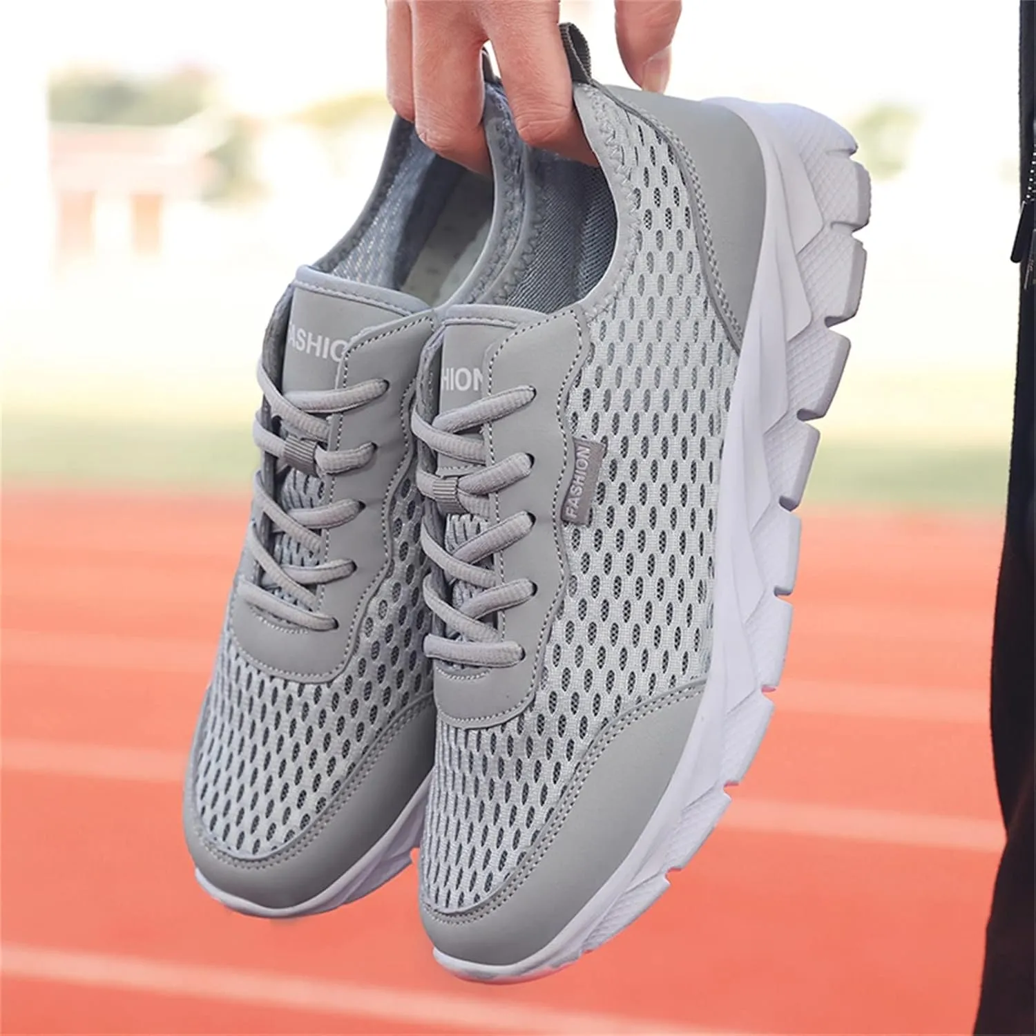 Womens Walking Shoes Lace Up Lightweight Memory Foam Cheer Tennis Shoes Men Slip On Slip On Shoes Casual Slip On Sneakers Waterproof Tennis Shoe Trainers Shoe